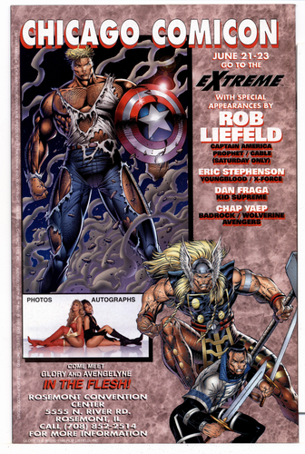 Avengelyne & Glory Swimsuit Specials (Maximum Press, 1995) VF/NM - Bild 2 von 2