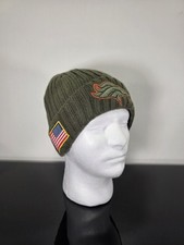 RARE Authentic New Era NFL SALUTE TO SERVICE Sport Knit Beanie MILITARY EUC