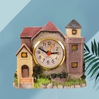  1PC Villa Castle Alarm Clock Antiquing Roman Times Castle Alarm Clock Exquisite