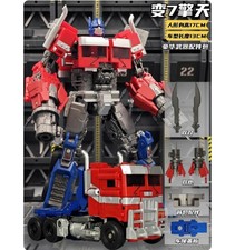Transformers 7: Optimus Prime (equipped with a large sword) luxury action model