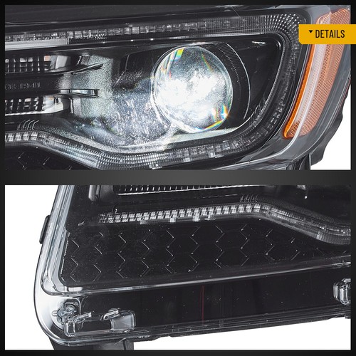VLAND For 11-2013 Jeep Grand Cherokee Upgrade Full LED Tube Projector Headlights - Bild 10 von 18