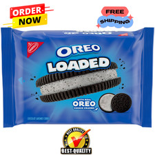 OREO Loaded Chocolate Sandwich Cookies, 13.37 oz