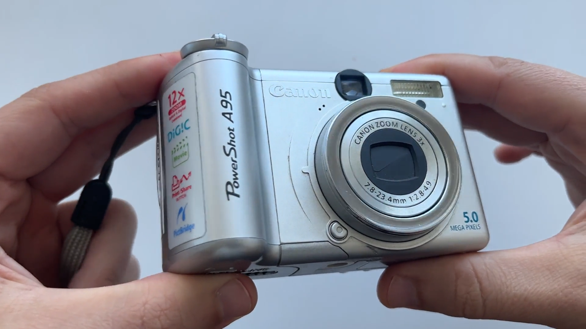 Buy Canon PowerShot A95 5.0MP Digital Camera - Silver (Kit w