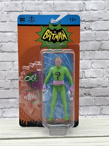 The Riddler McFarlane Toys 1966 Classic TV Series Batman 6” Retro Figure - New - Picture 1 of 4