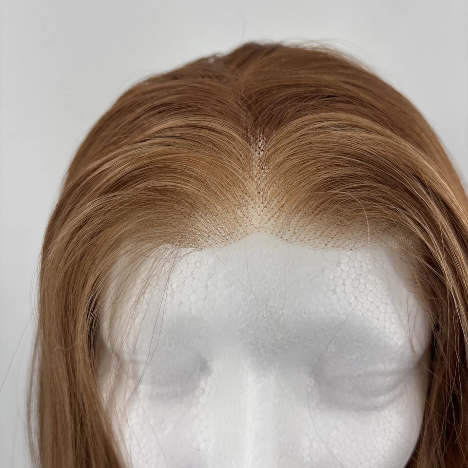 Coronas Chelsea Smith Evelyn Luxe Cobre Bob Ángulo Rojo Foto 2 de 4