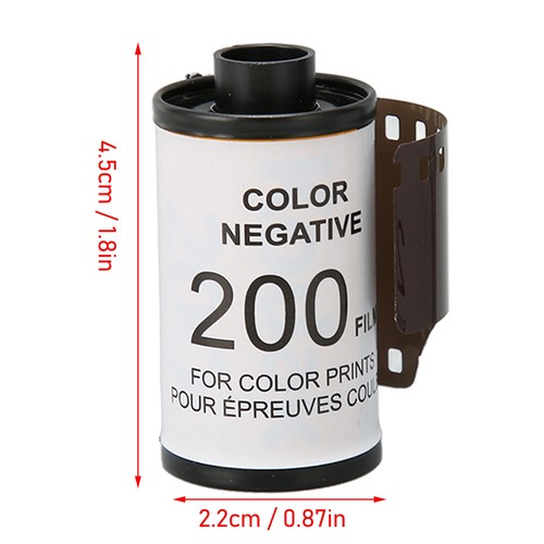 2 Rolle 35mm Kamera Farbe Film 12 Blätter Jeder ISO 200 HD Wasserdichte Kamera - Bild 23 von 24