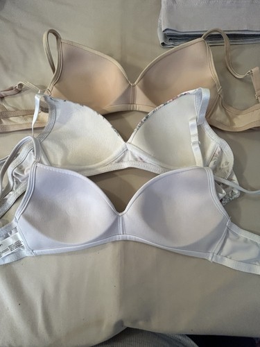 Girl Bra Lot 10 Size 10-12 Different Styles - Picture 4 of 11