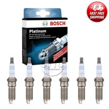Genuine BOSCH OE Fine Wire Platinum Spark Plug 6PCS for Ford/ Lincoln/ Mazda