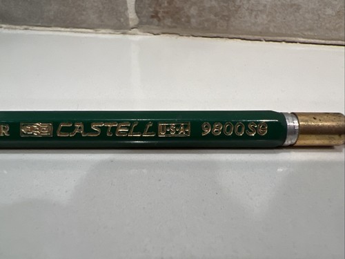 Vintage AW Faber Castell Locktite 9800 Tel-a-Grade supporto piombo matita meccanica USA - Foto 3 di 9