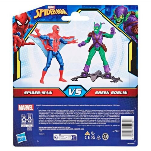 Marvel Epic Hero Series Spider-Man vs Green Goblin 4" Action Figures 2024 NEW - Picture 3 of 3