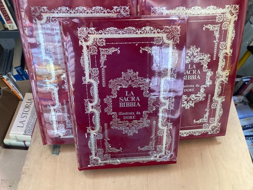 die heilige illustrierte Bibel von Gustave doré 3 Bände in sehr gutem Zustand