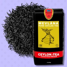 Ceylon Tea, Loose Leaf, 1 Lbs - Best Ceylon Black Tea Leaves from Sri La