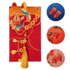  Lunar New Year Red Envelopes Traditional Chinese Hong Bao Embroidered Brocade