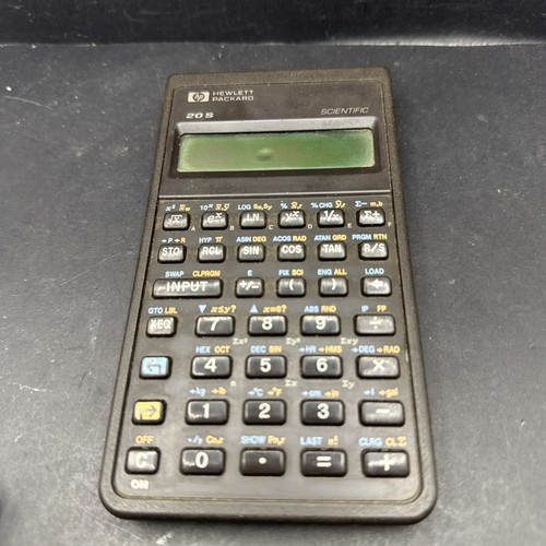 Calculadora científica vintage Hewlett Packard HP-20S para piezas - Imagen 1 de 4