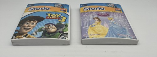 Vtech Storio Interactive eReading Games Toy Story 3 & Disney Princess Bundle x 2 - Picture 5 of 7