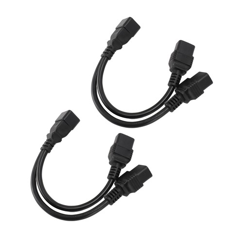 Duales IEC320 C19-Buchse Auf IEC320 C20-Stecker-Netzkabel - Bild 16 von 22