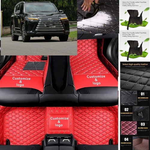 For Lexus RX Car Floor Mats Custom Waterproof Luxury Carpets Auto Liner - Foto 31 di 34