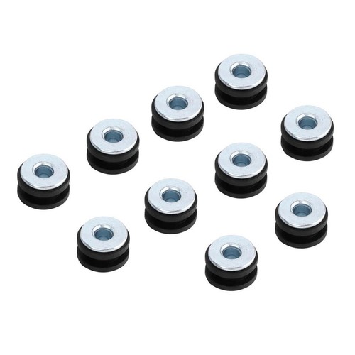 Rubber Fairing Bolts Grommet Kit 10Pcs for Honda and For Suzuki Motorcycles - Picture 8 of 9