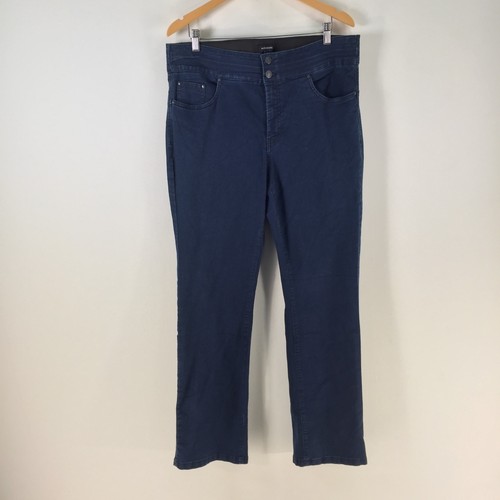 Autograph denim jeans womens 18 blue stretch tapered cotton blend 114651