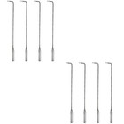 8 stücke Edelstahl BBQ Asche Werkzeug Poker Feuerstelle Poker Stick (sortierte