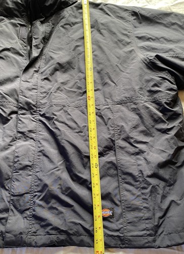 Dickies Neu mit Etikett Herren Mantel Gr. 5XL Kapuze im Kragen Jacke gefüttert Reißverschluss Jacke RN20697 - Bild 10 von 19