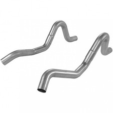 Flowmaster 15819 Prebent Exhaust Tailpipe Kit 3.0" Rear Exit PAIR Aluminized