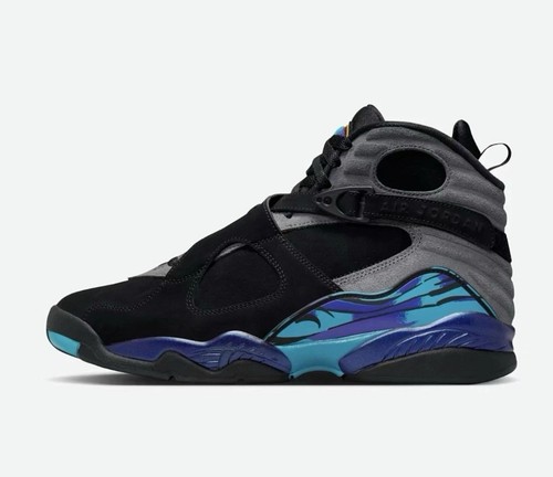 Nike Air Jordan 8 Retro ‘Aqua’ 2025 Men’s Size 10 (305381-006) - Picture 2 of 6