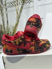 Size 10 - Nike The Wizard of Oz x Dunk SB Low Poppy Field