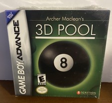 Archer MacLean's 3D Pool (Nintendo Game Boy Advance, 2004)