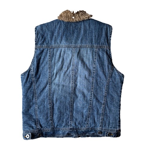 Wrangler Jeansweste Damen Größe M Kunstfell gefüttert Oberbekleidung Premium Quality Gear - Bild 2 von 5