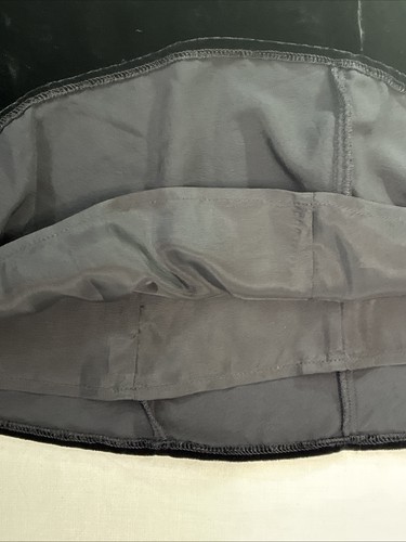 Nanette Lepore Samt Schlag Rock Vintage Gr. 6 schwarz Viskose Seide Plissee Goth Witchy - Bild 6 von 11