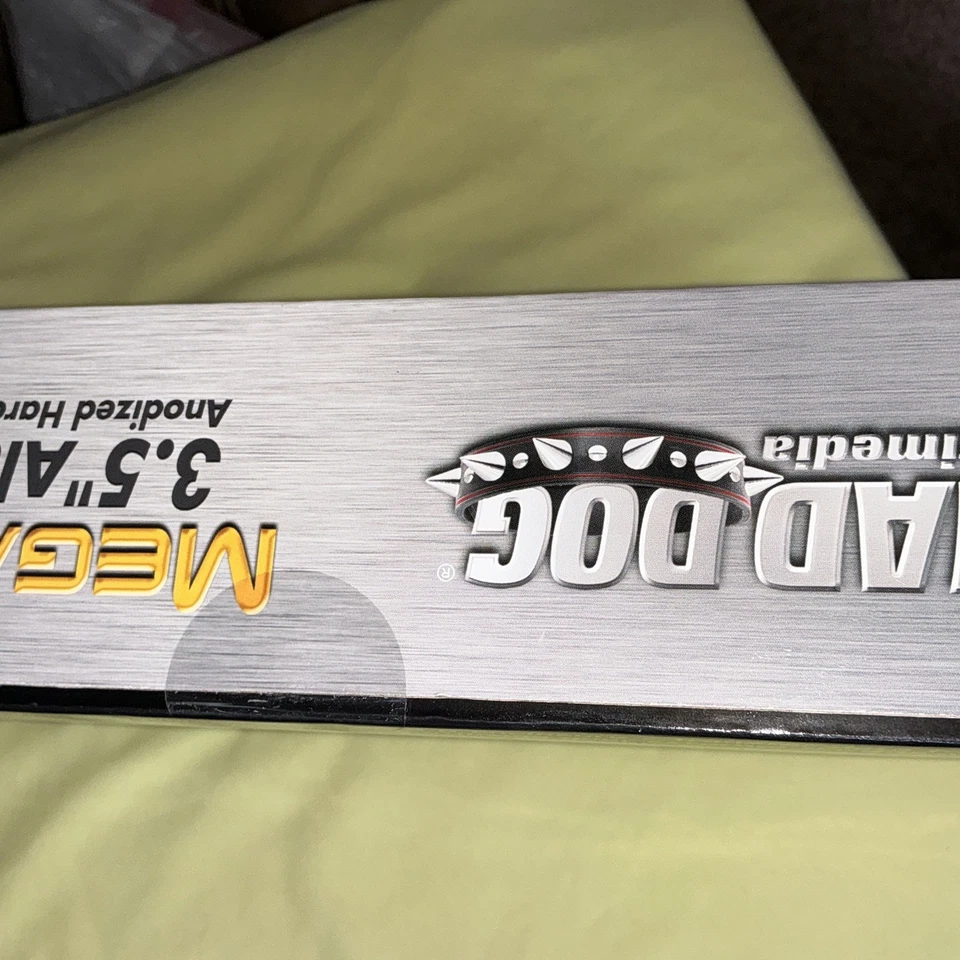 New sealed 3.5 Aluminum Mad Dog Mega Vault Hard Drive - Image 2 of 4