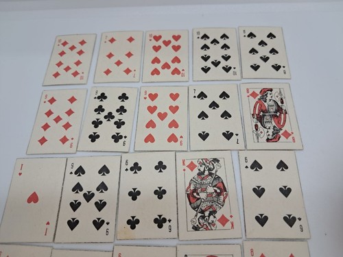 Vintage sowjetische Mini Spielkarten 36 Stück 80er Jahre klein Retro Sammlerstück selten - Bild 6 von 14