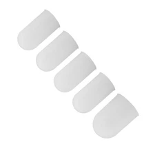 Yosoo Silicone Finger Protector Sleeves - 5pcs Reusable & Flexible, Heat-Resista