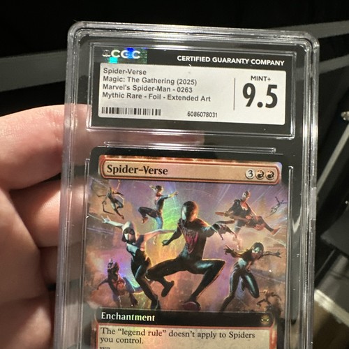 Spider-Verse (Extended Art) MTG Marvel's Spider-Man Foil Graded CGC 9.5 🔥 - Picture 5 of 8