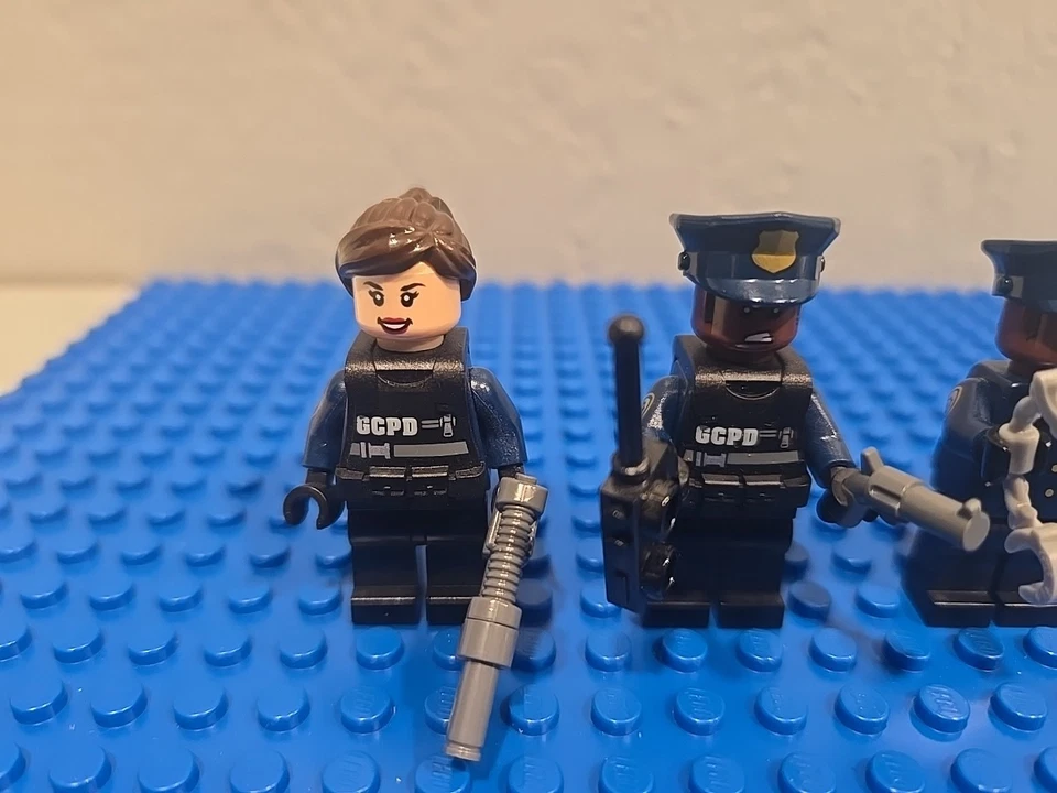 LEGO La LEGO Película Batman - 4 Oficiales GCPD y Swat - Lote de Minifiguras Foto 2 de 4