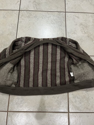 VTG GEIGER KNIT SWEATER BUTTON UP CARDIGAN MADE IN AUSTRALIA SIZE S - Picture 4 of 6
