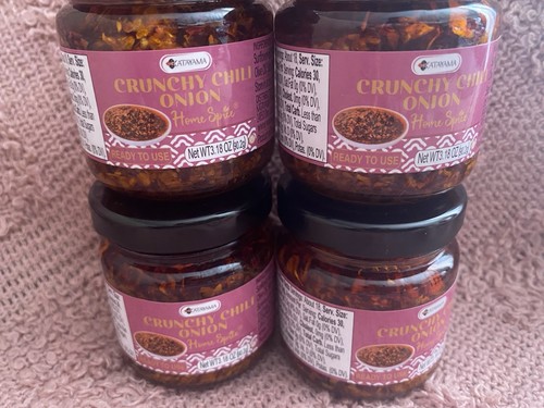 4 GLÄSER Katayama CRUNCHY CHILI ZWIEBEL HAUSGEWÜRZ je 3,18 Unzen - Bild 1 von 5