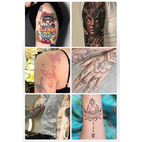 Temporary Tattoo Markers for Skin 10 Body M arkers forKids and Adults Tattoo Pen - Picture 15 of 19