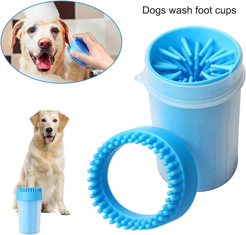 Pulitore Zampe Cane in Silicone, Pulitore Pulisci Zampe Cane per La Pulizia Di A - Foto 5 di 12