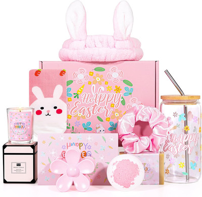Easter Basket Gift Set for Girls and Teens,9 Pcs Easter Basket Stuffers for Wome