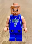 LEGO NBA Toni Kukoc #7 Minifigure Milwaukee Bucks Basketball 3563
