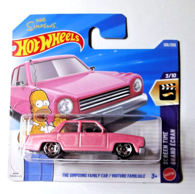 Hot Wheels - The Simpsons Family Car - Homer Simpson - Screen Time 2026 - JJJ68