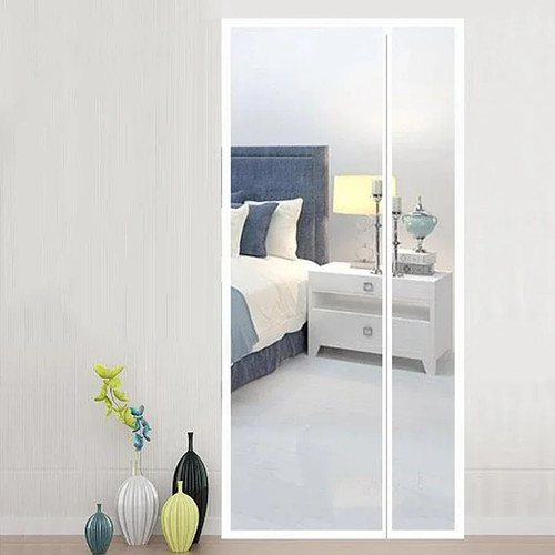Magischer selbstklebender Magnetvorhang, Sichtschutzfenster, Mücke, automatisches Schließen - Bild 10 von 30