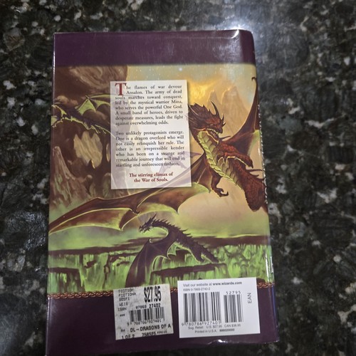 Dragons of a Vanished Moon Hickman & Weis (2002, Hardcover) Volune 3 War Of Soul - Foto 10 di 10