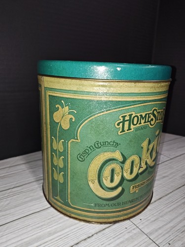 Vintage Ballonoff Canisters Home Style Brand Cookies Collectible Tin Made In USA - Picture 4 of 8