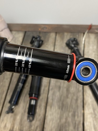 Rock Shox Monarch Plus Super Air Deluxe Shock ++ Bike Manic Fusion Seat Posts - Picture 12 of 13