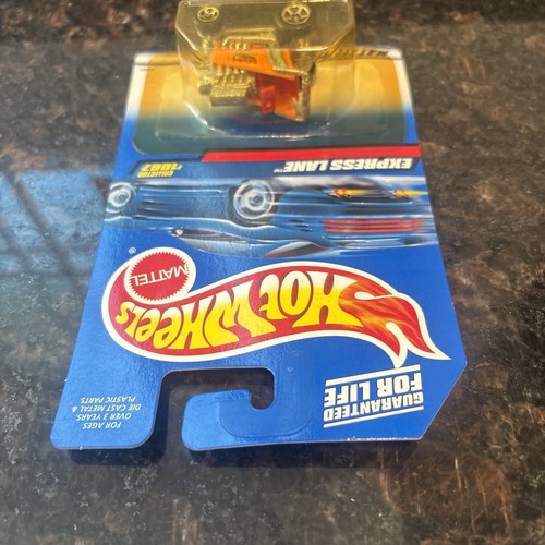 1999 Hot Wheels Express Lane Blue Carded Collector #1067 - Picture 5 of 9