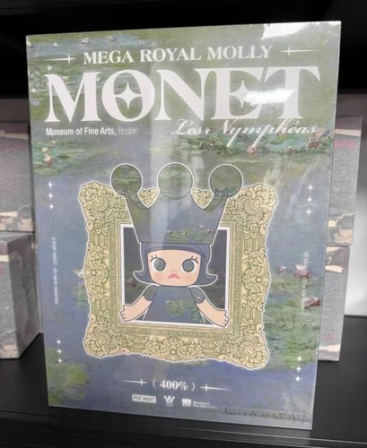 Pop Mega Royal Molly Monet-Les Nymphéas arte su tela 400% - Foto 3 di 5