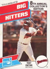 1988 Drake's Big Hitters Super Pitchers #14 Tony Gwynn
